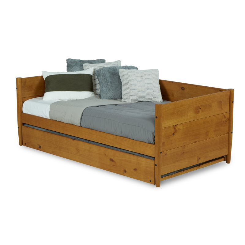 AllModern Grady Twin Solid Wood Daybed with Trundle & Reviews Wayfair
